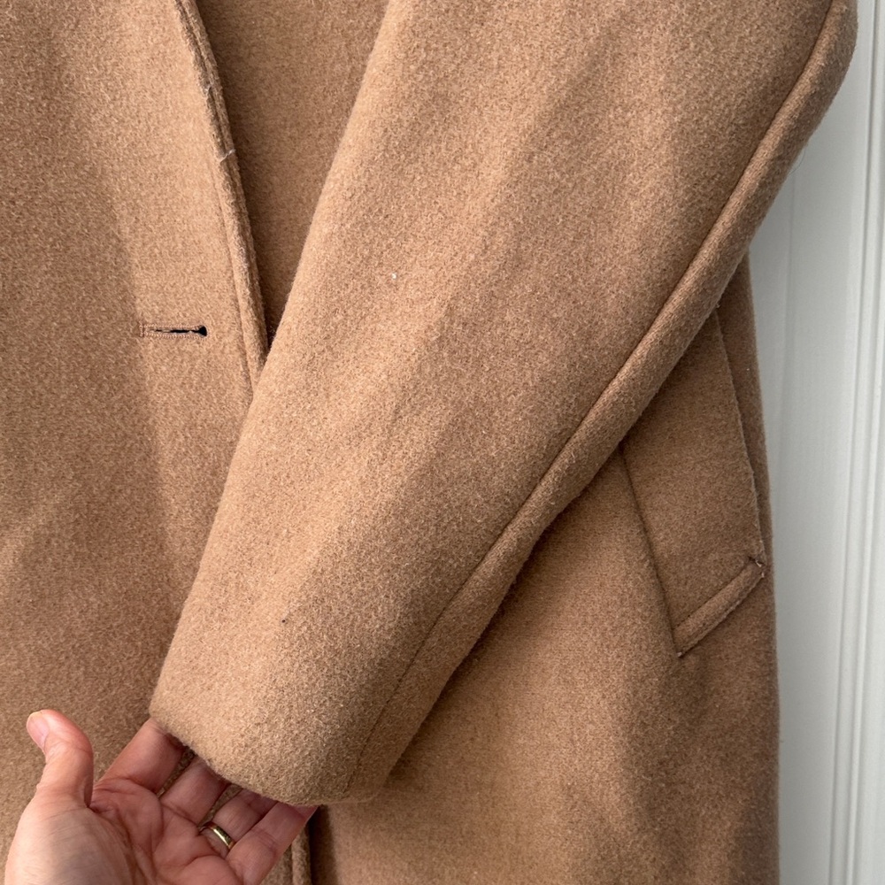 Abercrombie & Fitch Camel Trench Coat - Picture 5 of 7
